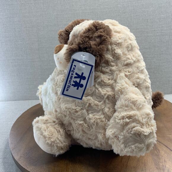 RAGAMUFFIN Puffernutter Puppy New With Tags Stuffy Stuffie - Picture 2 of 10